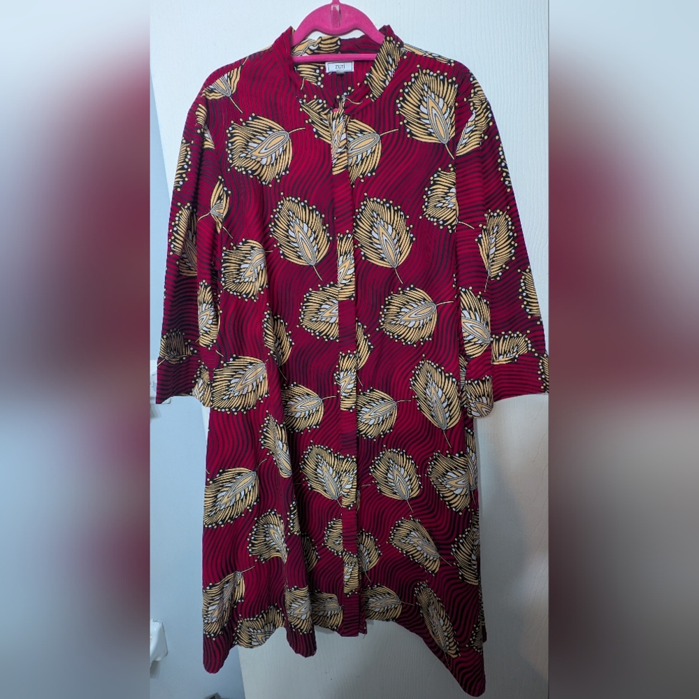 Vibrant Patterned Dress